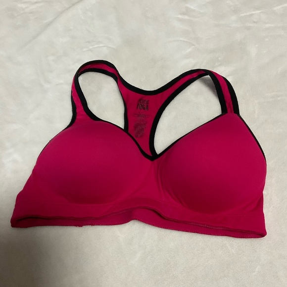 PINK  Black and Pink Yoga Leggings - Picture 6 of 8